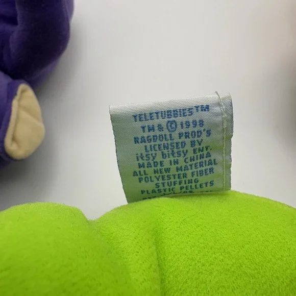 Teletubbies plush 1998 8" Set of 3 with tags - Picture 6 of 7